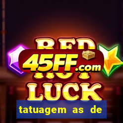 tatuagem as de espadas significado no crime